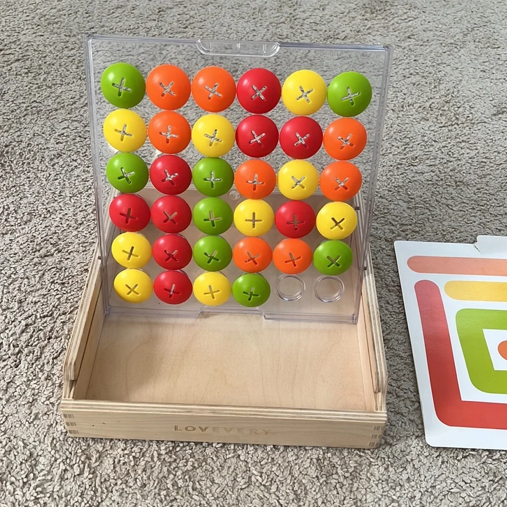 Lovevery Mosaic Button Board